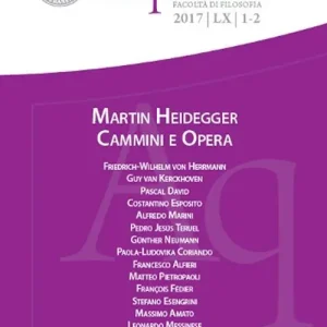 Affare Aquinas. Rivista internazionale di filosofia (2017). Vol. 1-2 Heidegger