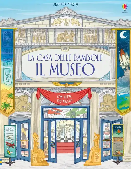 Economico La casa della bambole. Il museo. Libri con adesivi. Ediz. a colori