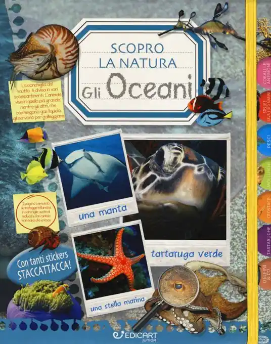 Compra Online Gli oceani. Scopro la natura. Con adesivi