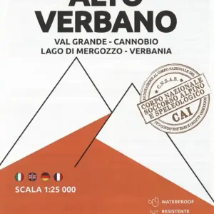 115 Alto Verbano. Carta escursionistica 1 25.000. Vol. 15 Val Grande, Cannobio, Lago di Mergozzo, Verbania Spedizione Espresso