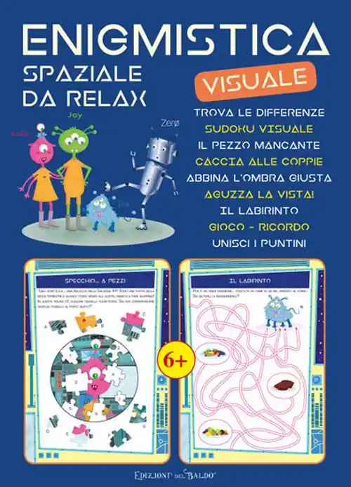 Enigmistica visuale. Spaziale da relax Subito Disponibile