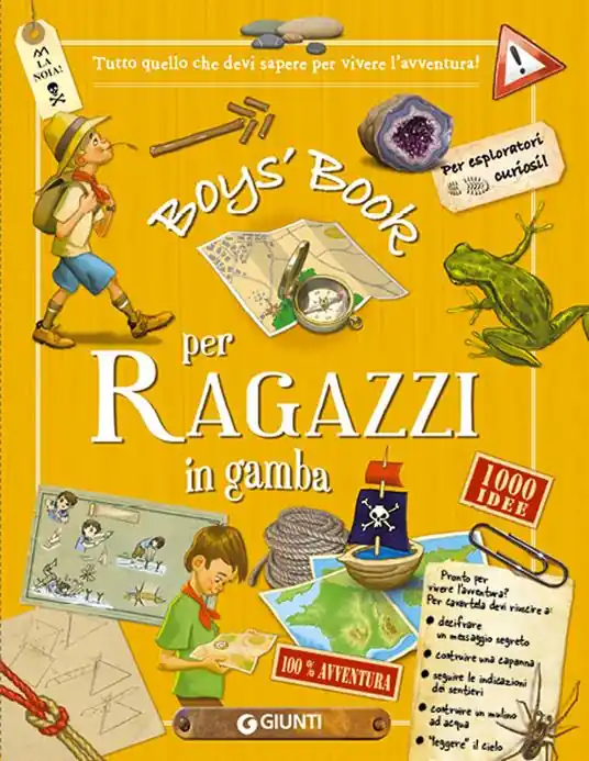 Subito Disponibile Boy‘s book per ragazzi in gamba. Tutto quello che dovresti sapere per vivere l‘avventura! Ediz. a spirale
