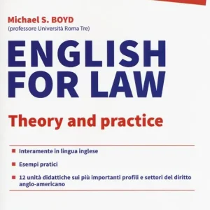 English for law. Theory and practice Compra Adesso