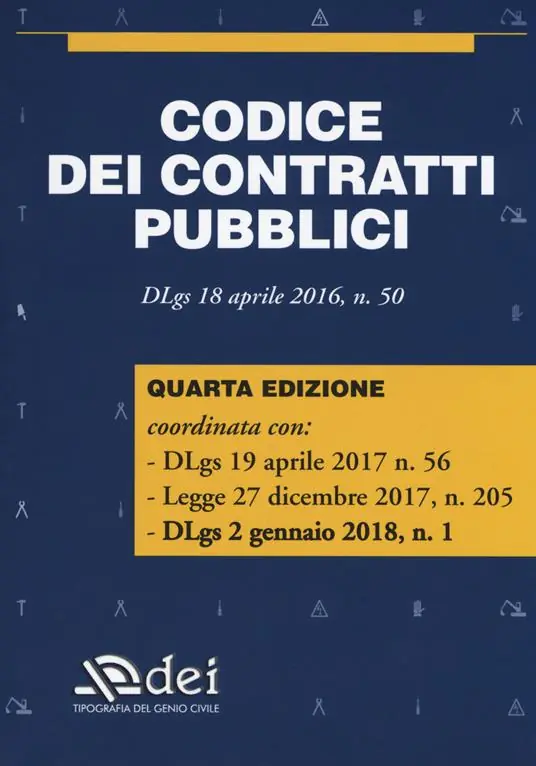 Codice dei contratti pubblici. Dlgs 18 aprile 2015 n. 50 Ultimissimo Modello