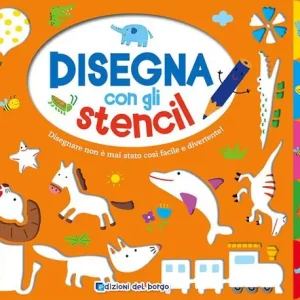 Prezzo Basso Disegna con gli stencil. Ediz. a spirale. Con gadget