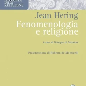 Fenomenologia e religione Offerta Limitata