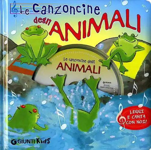 Occasione Le canzoncine degli animali. Leggi e canta con noi. Ediz. illustrata. Con CD Audio
