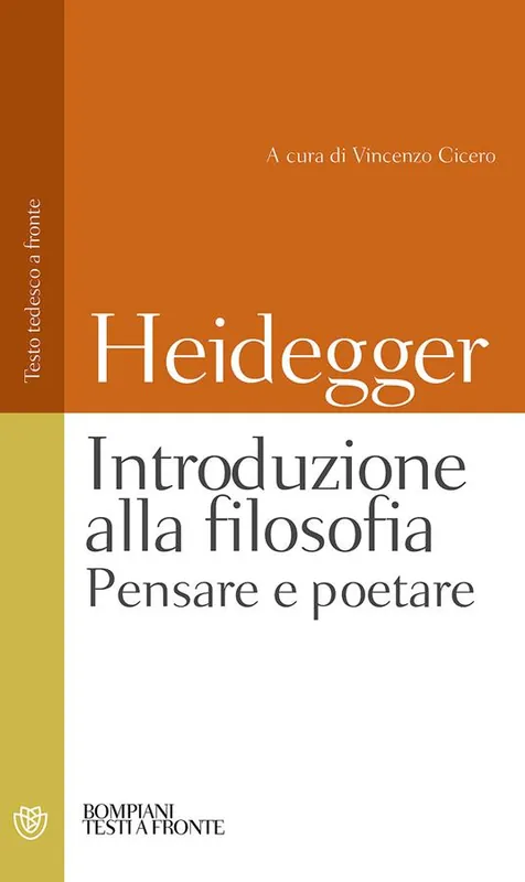 Ultime Pezzi Introduzione alla filosofia. Pensare e poetare. Testo tedesco a fronte
