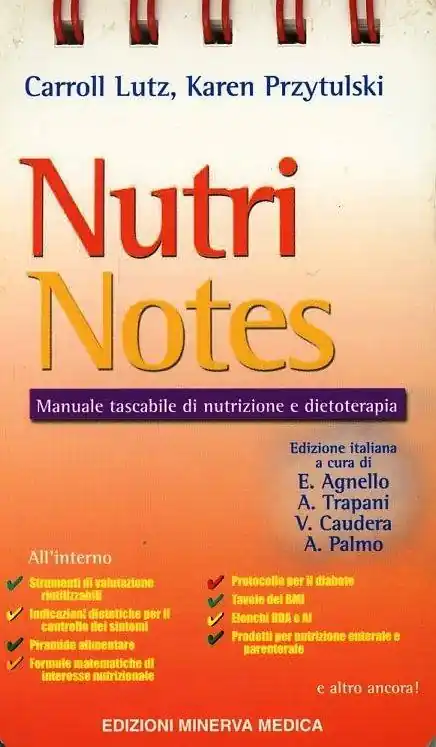 Promozione Esclusiva Nutri notes. Manuale tascabile di nutrizione e dietaterapia