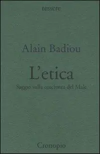 Quantità Limitata Etica. Saggio sulla coscienza del male