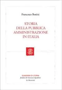 Offerta Storia della pubblica amministrazione in Italia