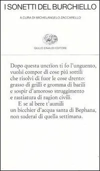 Subito Disponibile I sonetti del Burchiello