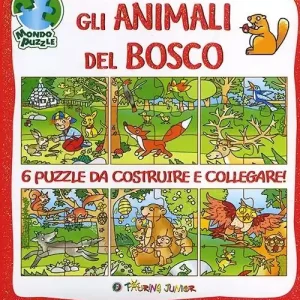 Gli animali del bosco. Libro puzzle. Ediz. illustrata Must-Have