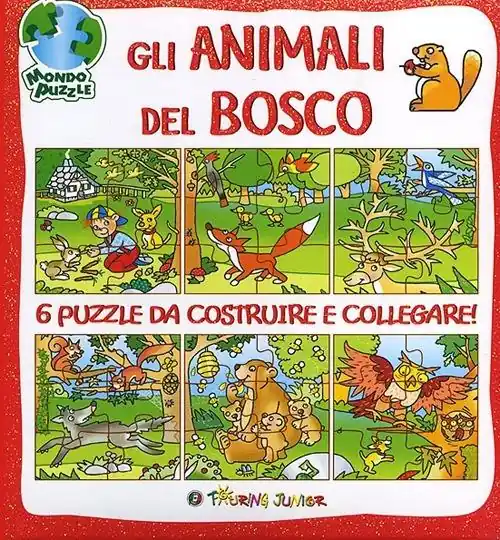 Gli animali del bosco. Libro puzzle. Ediz. illustrata Must-Have