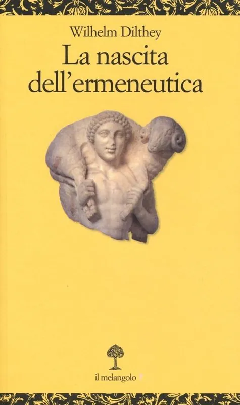La nascita dell‘ermeneutica Novità