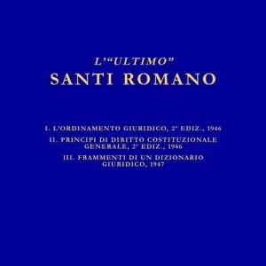 Acquista Ora L‘ «ultimo» Santi Romano