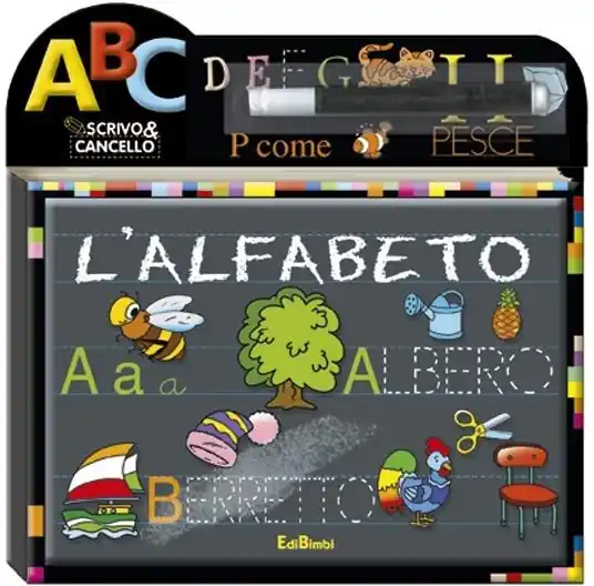 Offerta L‘alfabeto. Scrivo e cancello. Ediz. illustrata