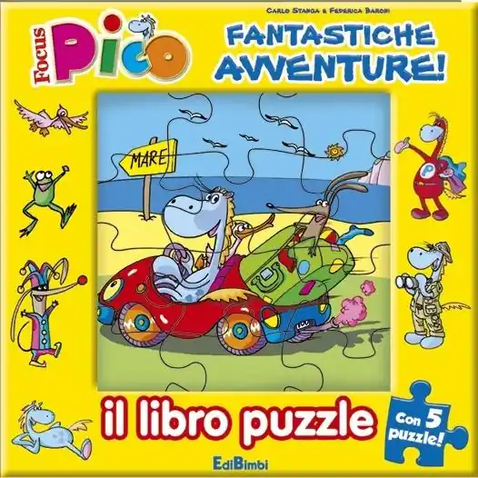 Offerta Limitata Fantastiche avventure! Focus Pico. Libro puzzle. Ediz. illustrata