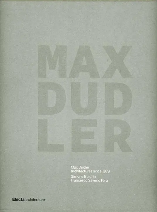 Promo Stagionale Max Dudler. Architetture dal 1979. Ediz. inglese