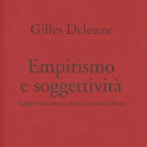 Sconto Empirismo e soggettività