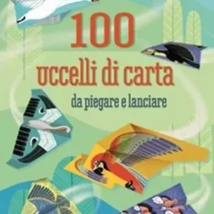Offerta 100 uccelli di carta da piegare e lanciare