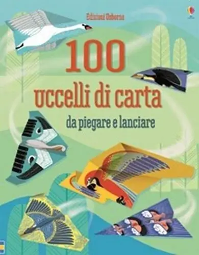 Offerta 100 uccelli di carta da piegare e lanciare