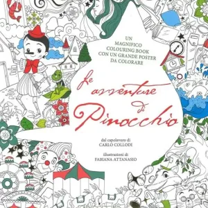 Compra Online Le avventure di Pinocchio. Colouring book da Carlo Collodi. Con poster. Ediz. illustrata