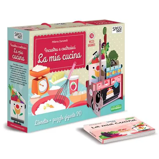 Pagamento Sicuro La mia cucina. Incastra e costruisci. Libro puzzle