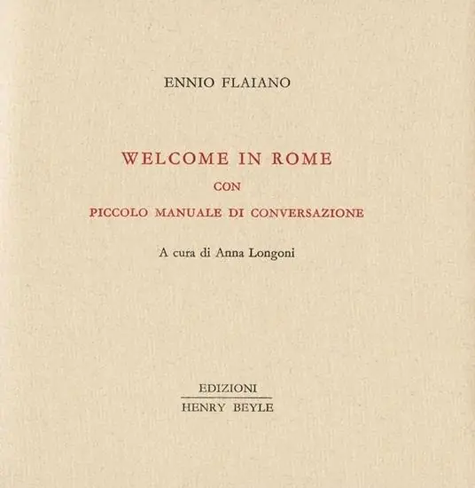 Welcome in Rome. Piccolo manuale di conversazione Offerta Del Giorno