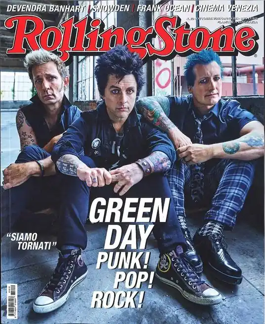Rivista Rolling Stone. Numero 10, Ottobre 2016 Nuovo Arrivo