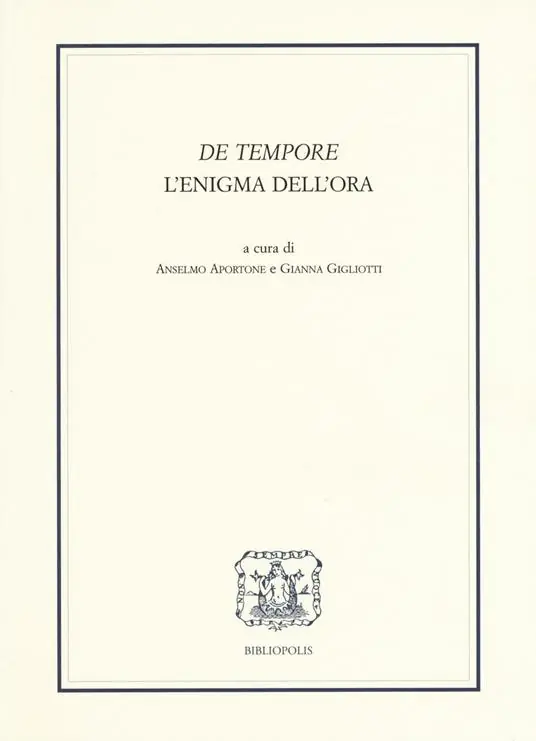 Economico «De tempore». L‘enigma dell‘ora