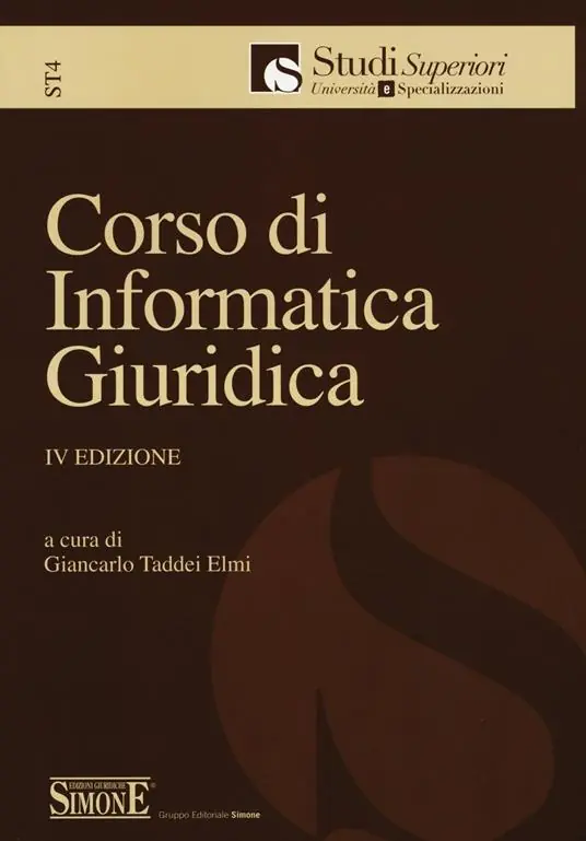 Scelto Dai Clienti Corso di informatica giuridica