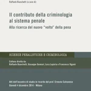 A Buon Prezzo Il contributo della criminologia al sistema penale