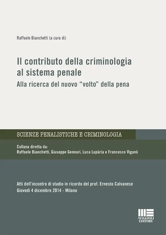 A Buon Prezzo Il contributo della criminologia al sistema penale