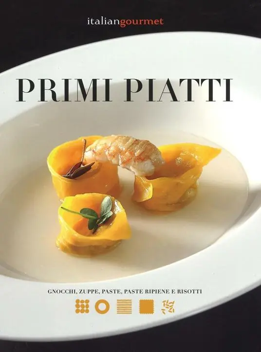 Primi piatti. Gnocchi, zuppe, paste, paste ripiene e risotti Sconto