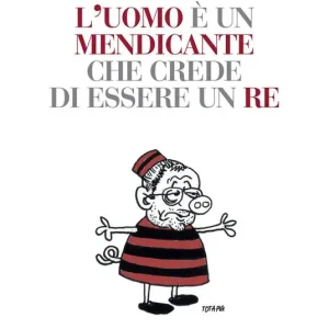 Super Prezzo L‘uomo è un mendicante che crede di essere un re
