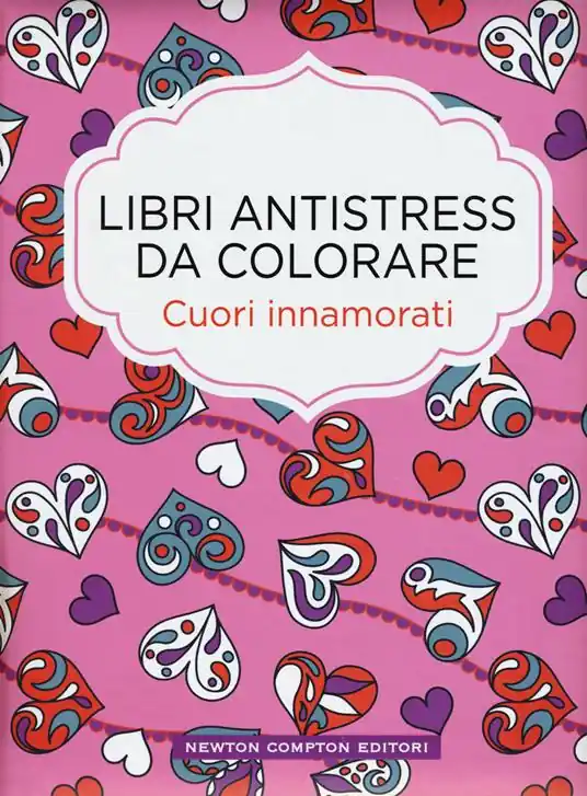 Occasione Cuori innamorati. Libri antistress da colorare