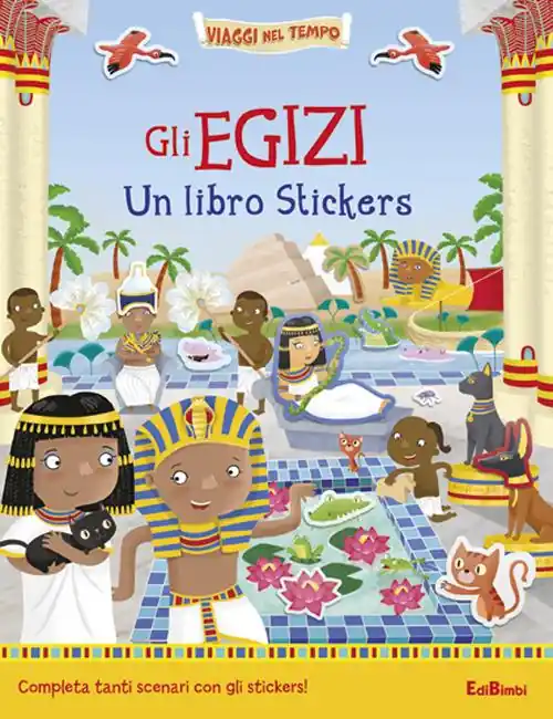 Offerta Lampo Gli egizi. Un libro stickers. Ediz. illustrata
