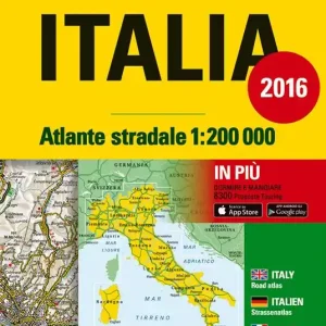 Atlante stradale Italia 1 200.000. Ediz. italiana, inglese, francese, tedesca e spagnola Esclusivo