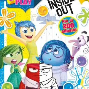Inside out. Stick & play. Con adesivi. Ediz. illustrata Ultime Pezzi