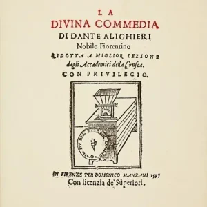 Offerta Limitata La Divina Commedia. Ridotta a miglior lezione dagli accademici della Crusca (rist. anast. 1595)