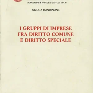 Sconto I gruppi di imprese fra diritto comune e diritto speciale