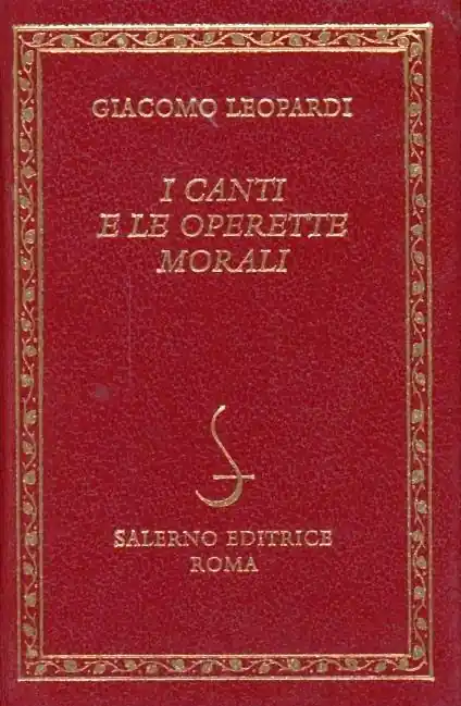 Solo Oggi I canti e le Operette morali