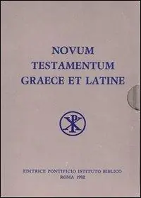 Promozione Novum testamentum graece et latine apparatu critico instructum