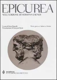 Subito Disponibile Epicurea, nell‘edizione di Hermann Usener. Testo greco e latino a fronte