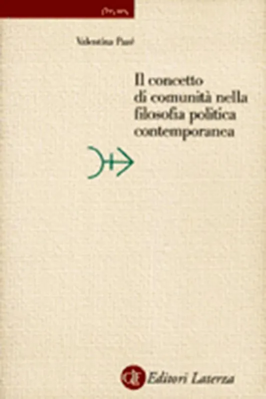 Offerta Limitata Il concetto di comunità nella filosofia politica contemporanea