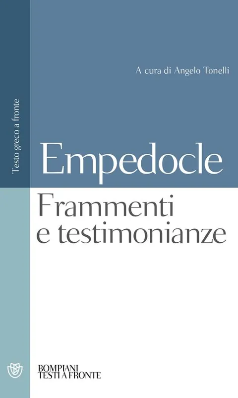 Ordina Subito Testimonianze e frammenti. Testo greco a fronte