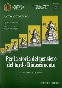 Per la storia del pensiero del tardo Rinascimento Affare