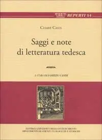Saggi e note di letteratura tedesca Offerta