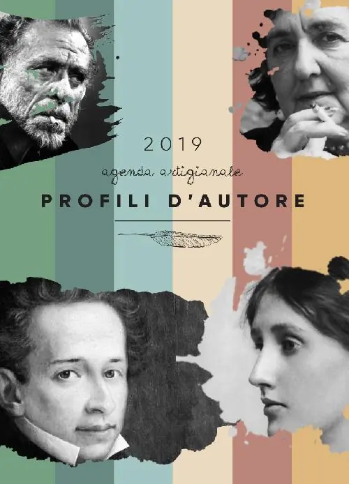 Profili d‘autore. Agenda artigianale 2019. Letteratura, font, lettering per un’agenda tutta da scrivere Bestseller